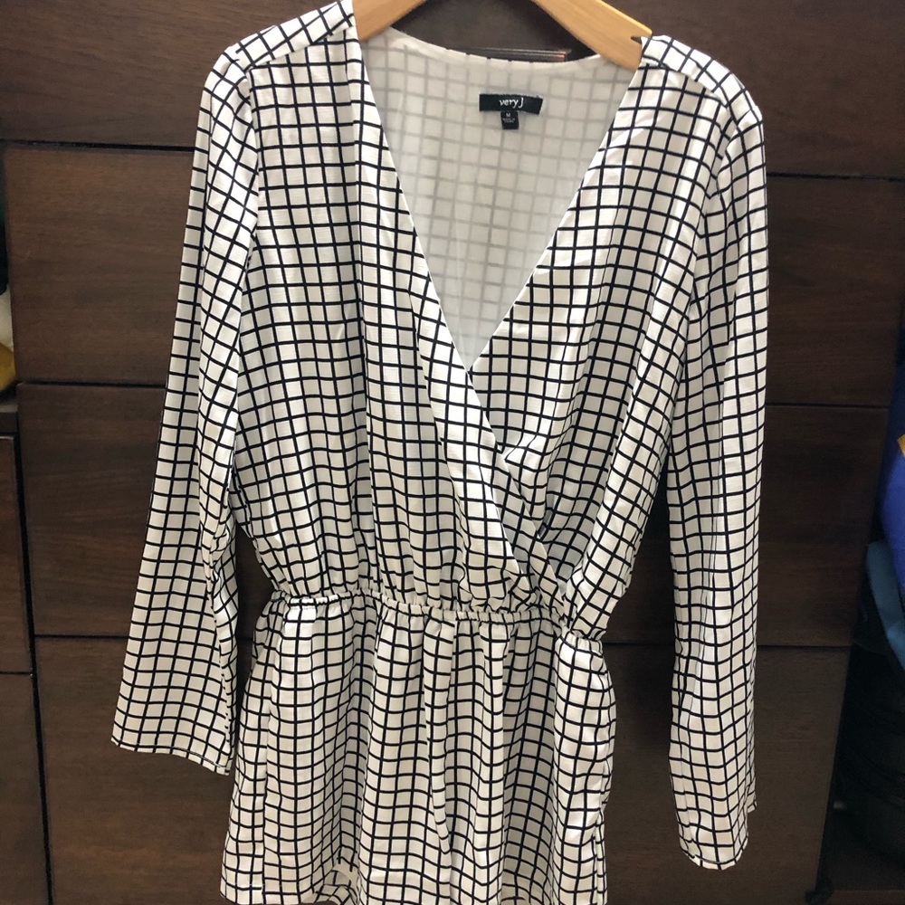 Checkered Romper - image 1